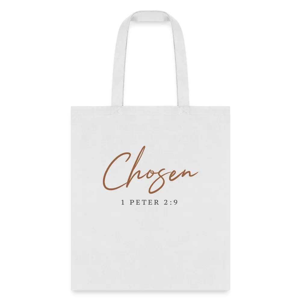 Chosen Cotton Canvas Tote Bag - Natural Beige