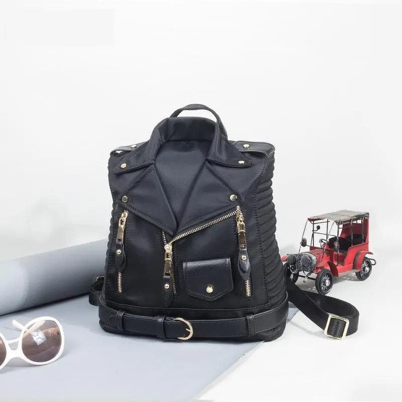 Christmas Gift Unisex Travel Shoulder Bag Qulity Oxford Waterproof Jacket Backpack Black Rock Large Capacity School Baackpack