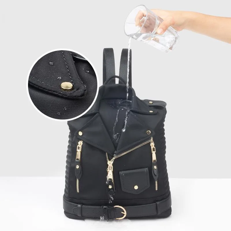 Christmas Gift Unisex Travel Shoulder Bag Qulity Oxford Waterproof Jacket Backpack Black Rock Large Capacity School Baackpack