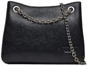 CK JEANS Women Sculpted Shoulder Bags, Black, One Size, Western
