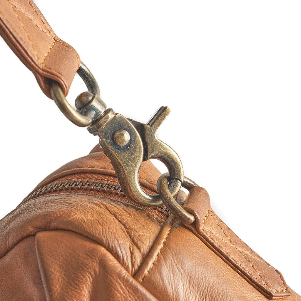 Classic crossover bag / 16270 - Cognac