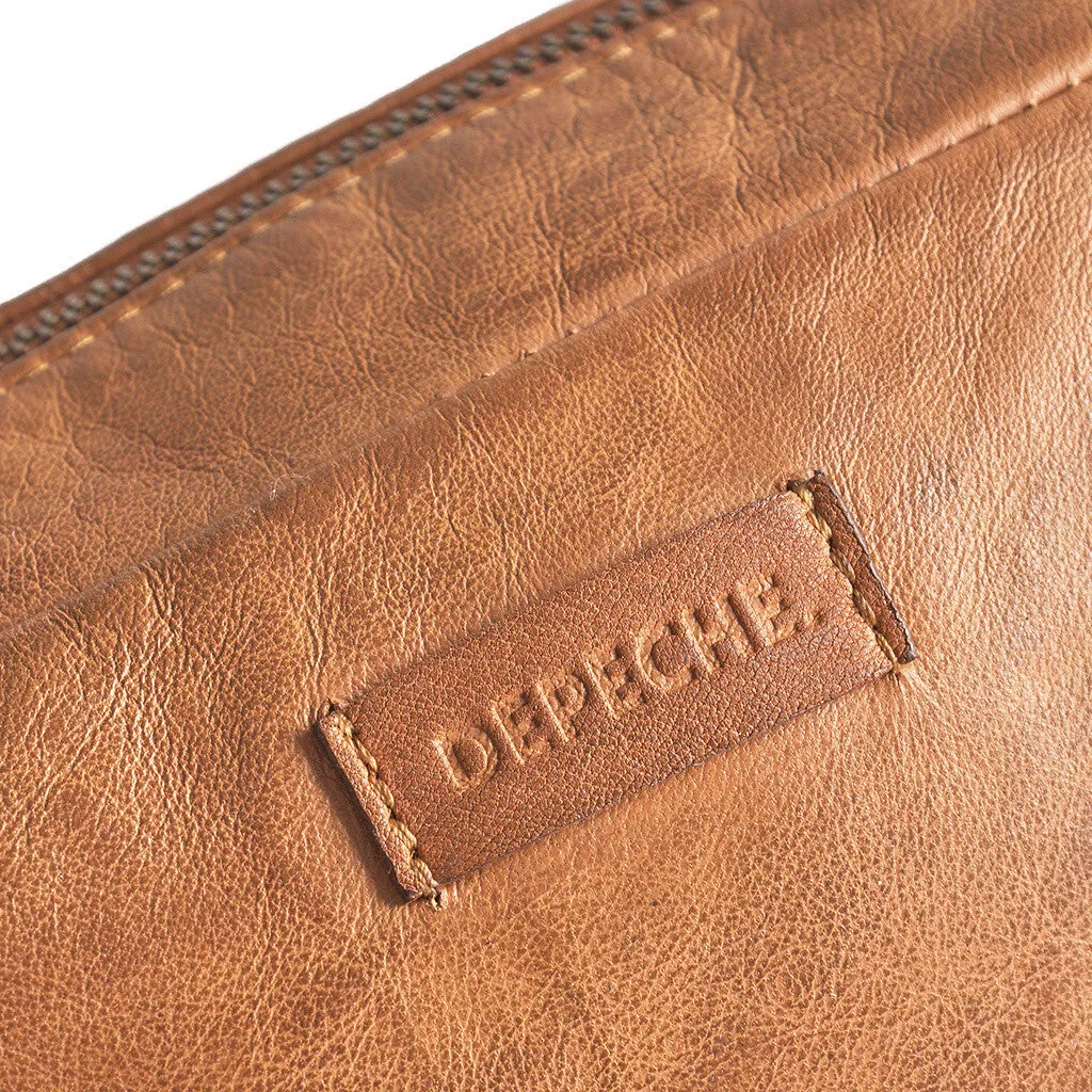 Classic crossover bag / 16270 - Cognac