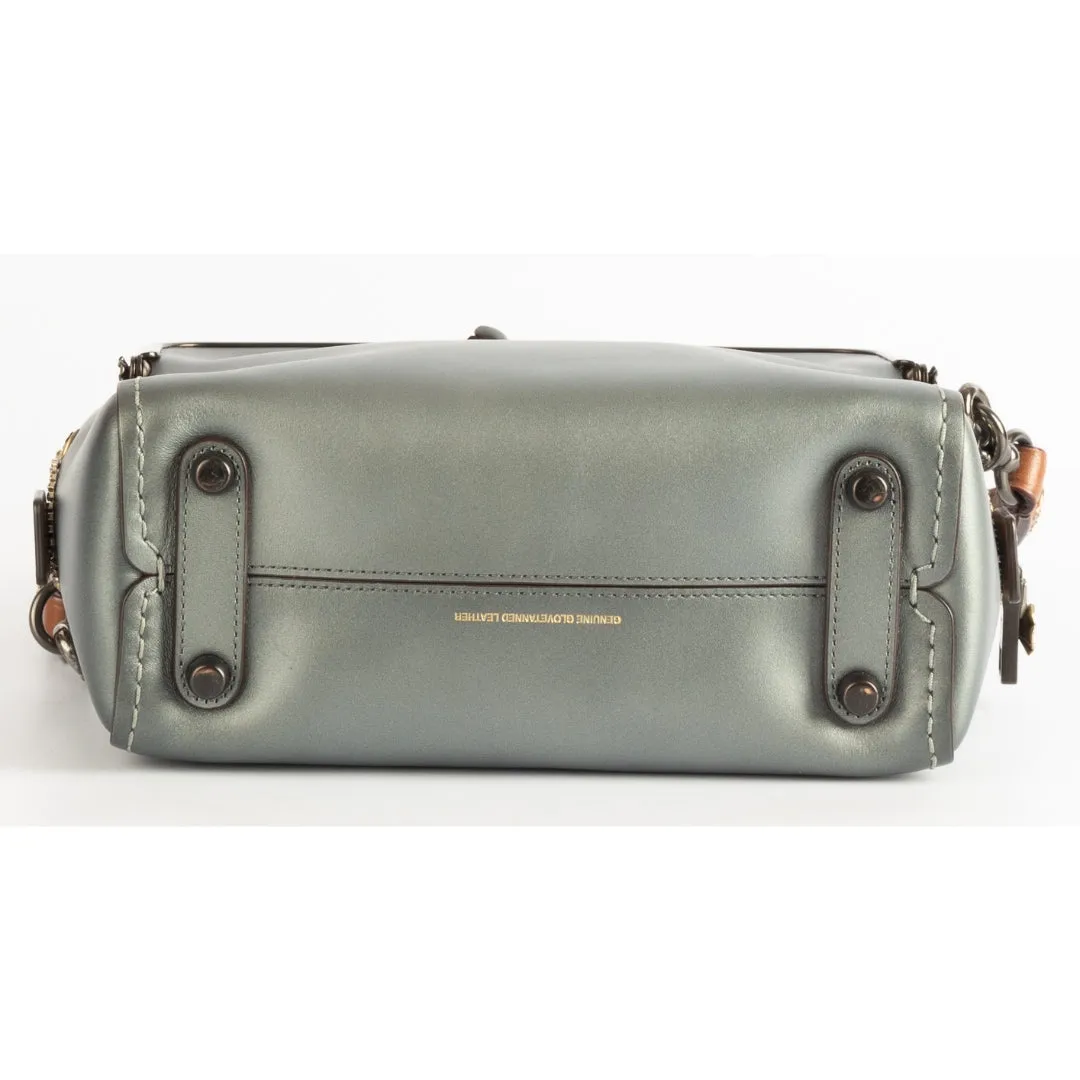 Coach 1941 Crystal Embellished Mailbox Shoulder Bag