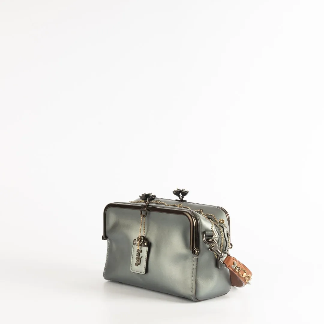Coach 1941 Crystal Embellished Mailbox Shoulder Bag