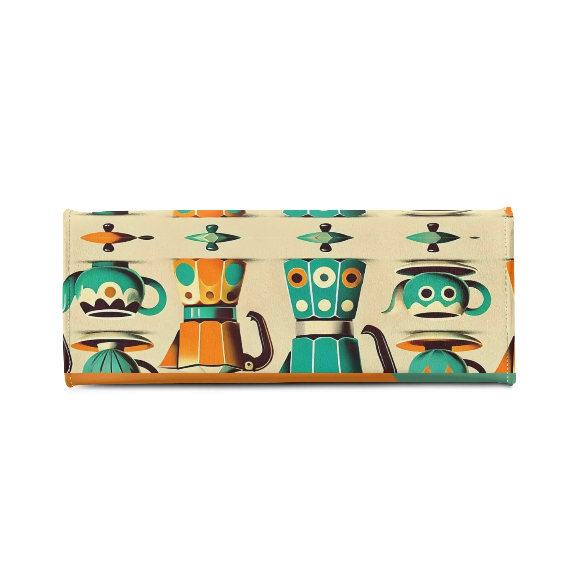 Coffee Lover, Mid Mod Kitschy Retro, State Of Texas Handbag