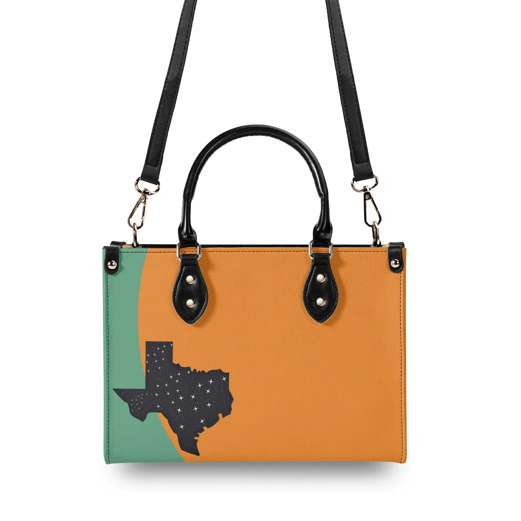 Coffee Lover, Mid Mod Kitschy Retro, State Of Texas Handbag