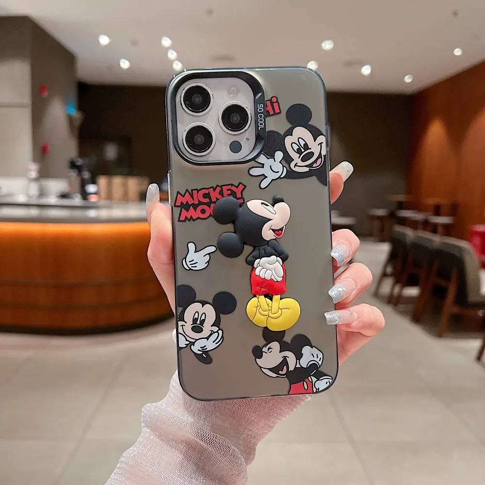 Colorful Printed and 3D Embossed Cartoon Phone Case - Mi Note 13 (5G)