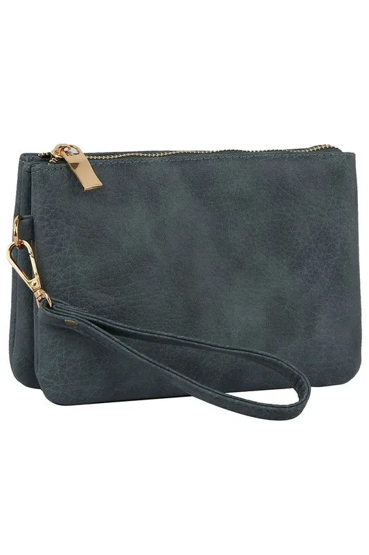 Convertible Clutch Crossbody Bag Wristlet