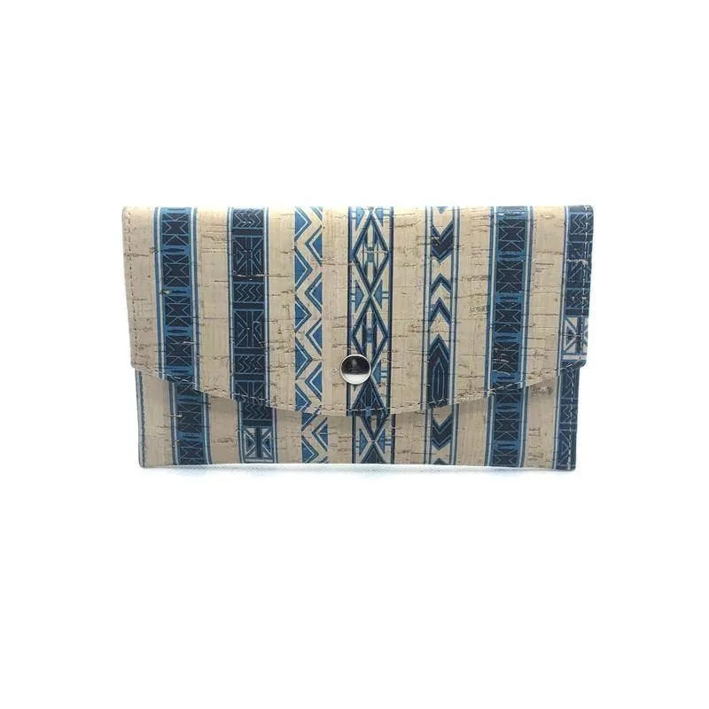 Cork Passport and Document Holder Mediterraneo