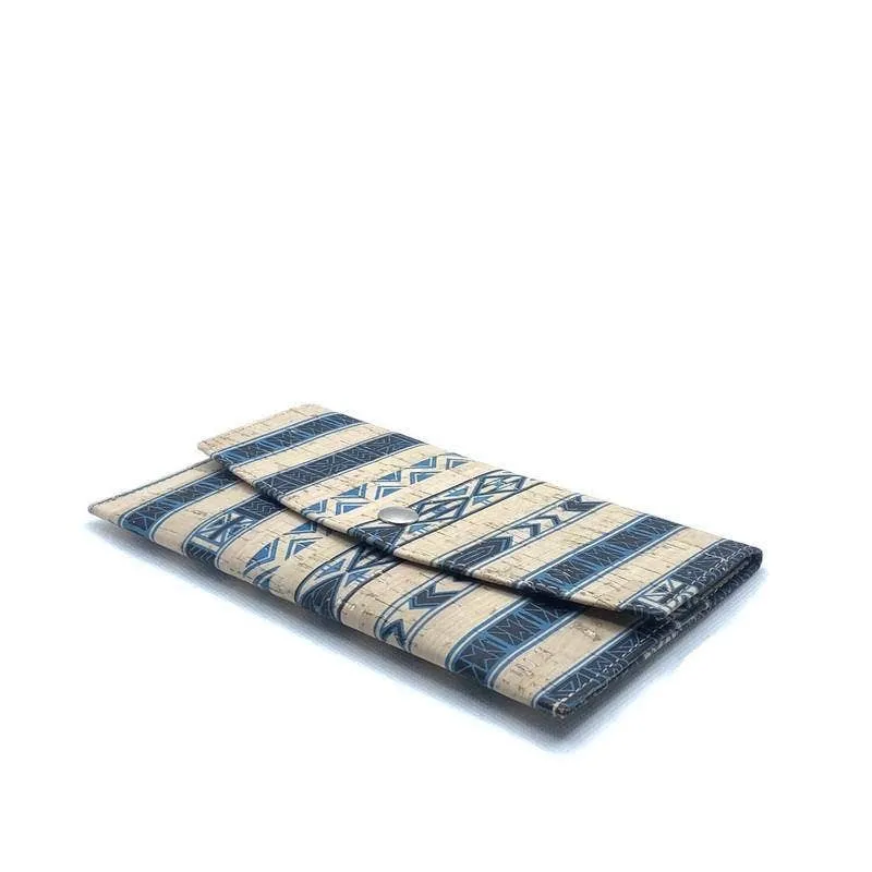 Cork Passport and Document Holder Mediterraneo