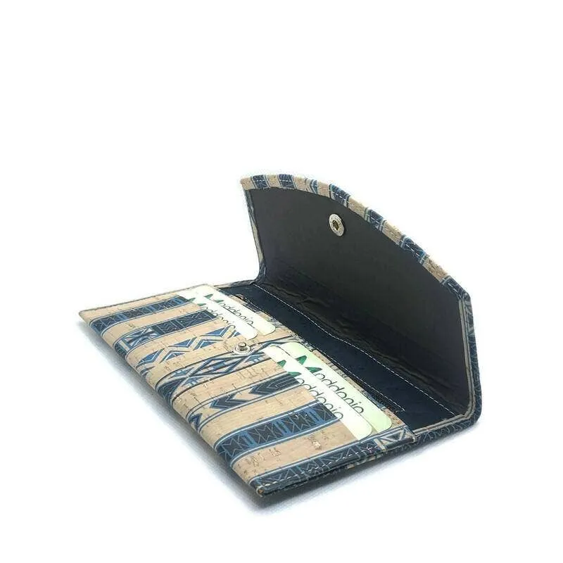 Cork Passport and Document Holder Mediterraneo