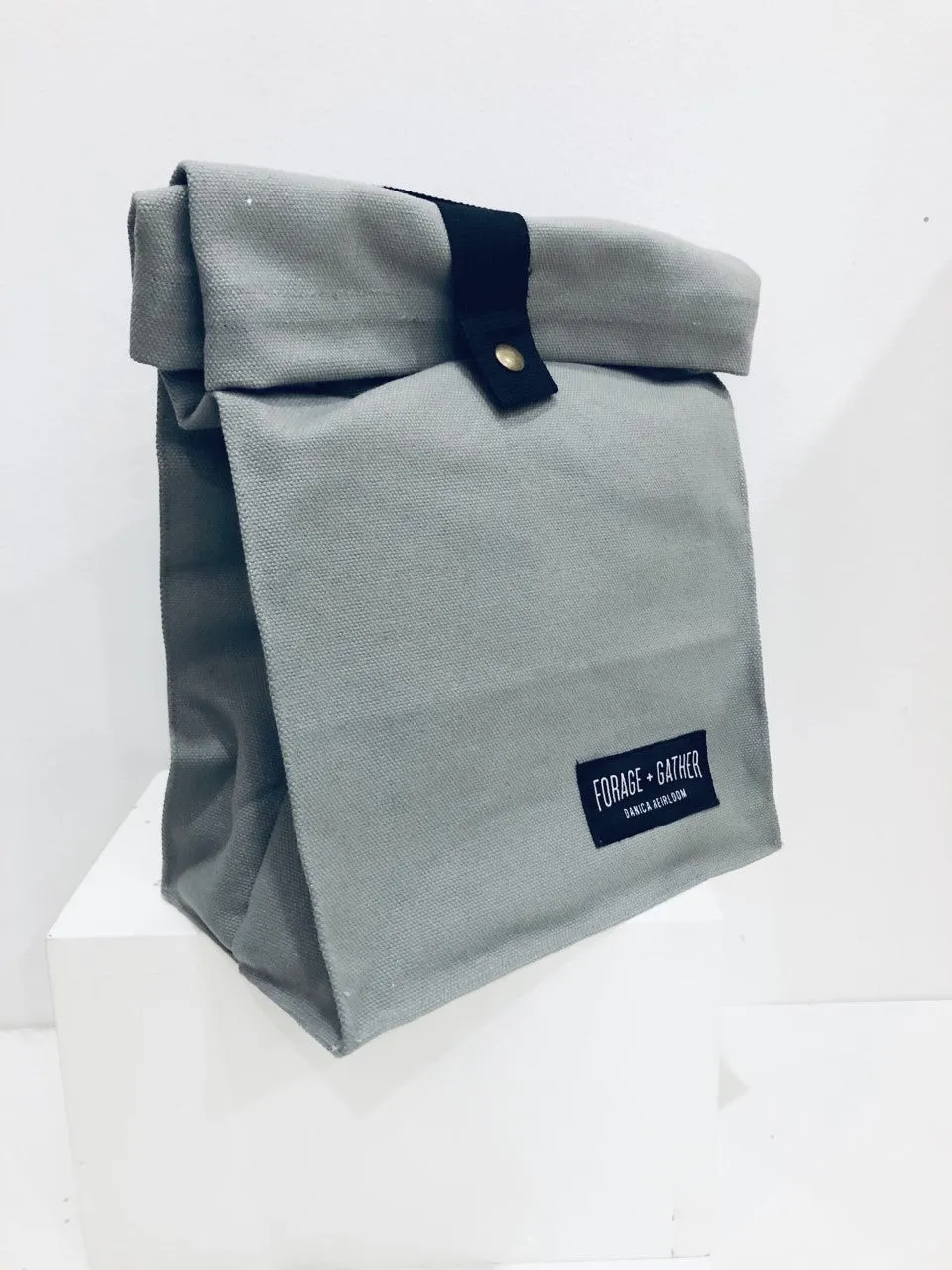 Cotton Canvas Lunch Bag