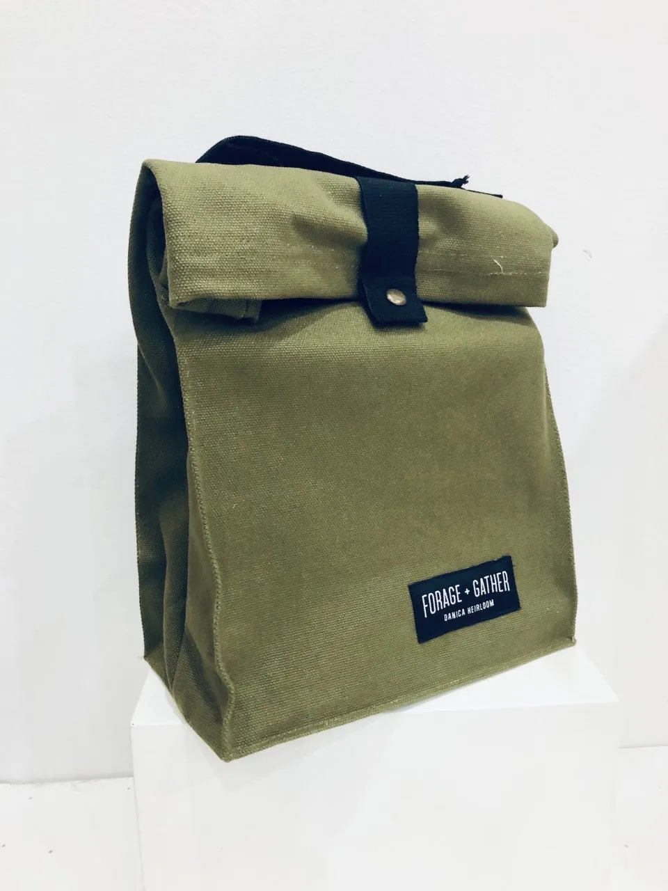 Cotton Canvas Lunch Bag