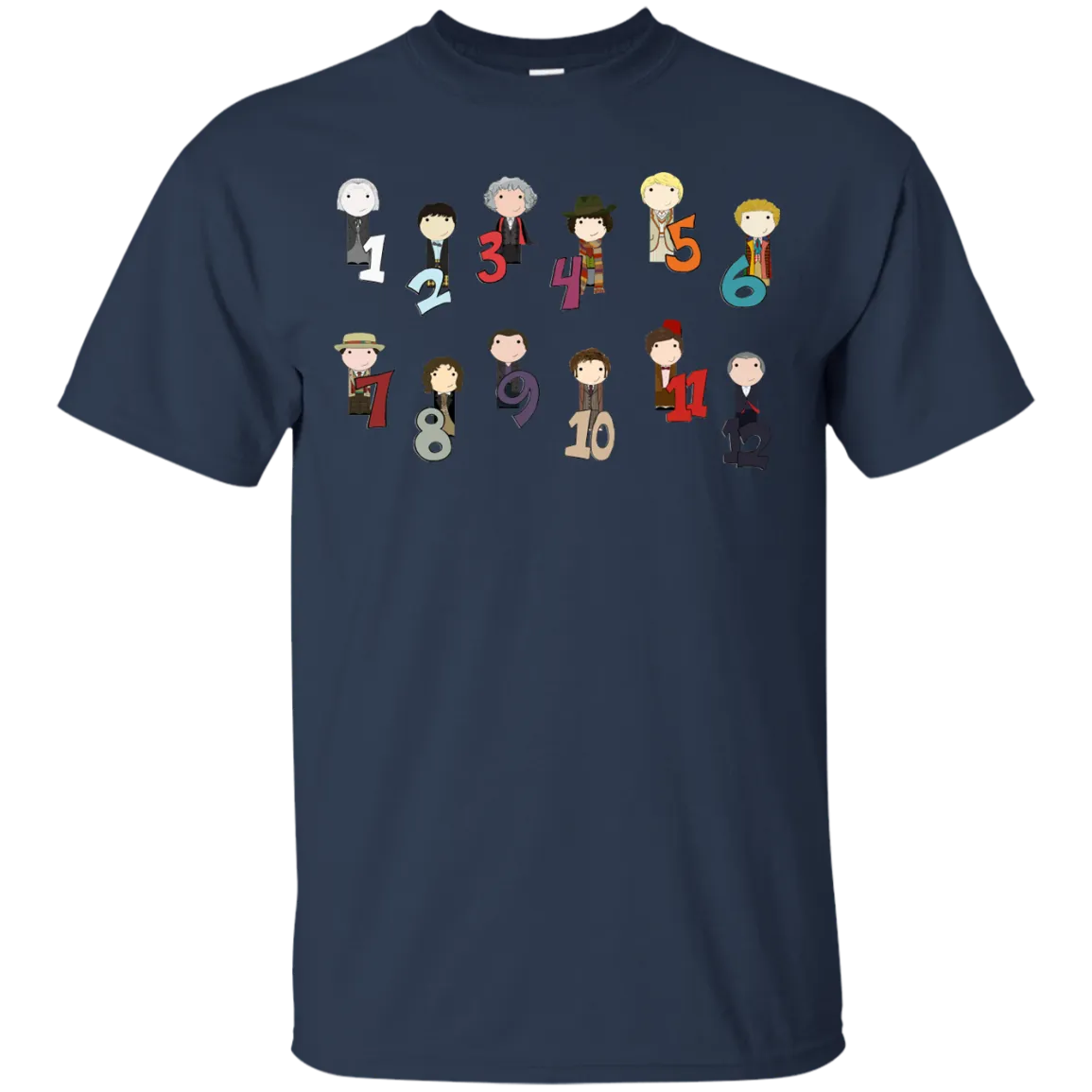Count with the Doctors T-Shirt