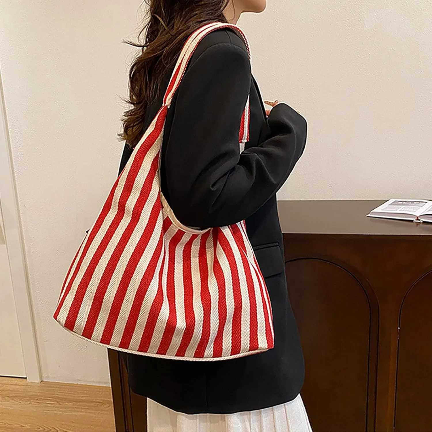 Crossbody Bags for Woman Trendy Tote Bags For Women Work Suede Slouchy Bag Handbag Tote Handbag