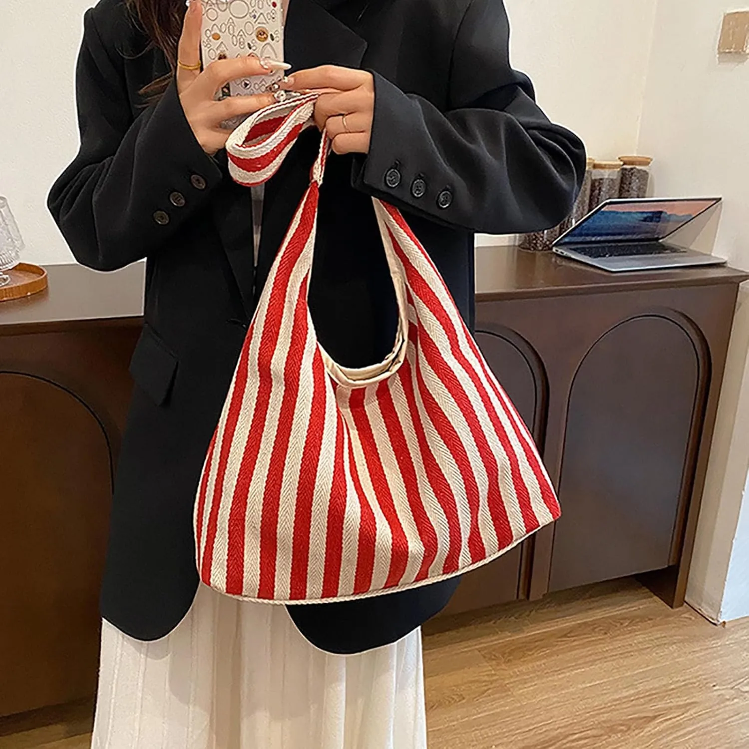 Crossbody Bags for Woman Trendy Tote Bags For Women Work Suede Slouchy Bag Handbag Tote Handbag