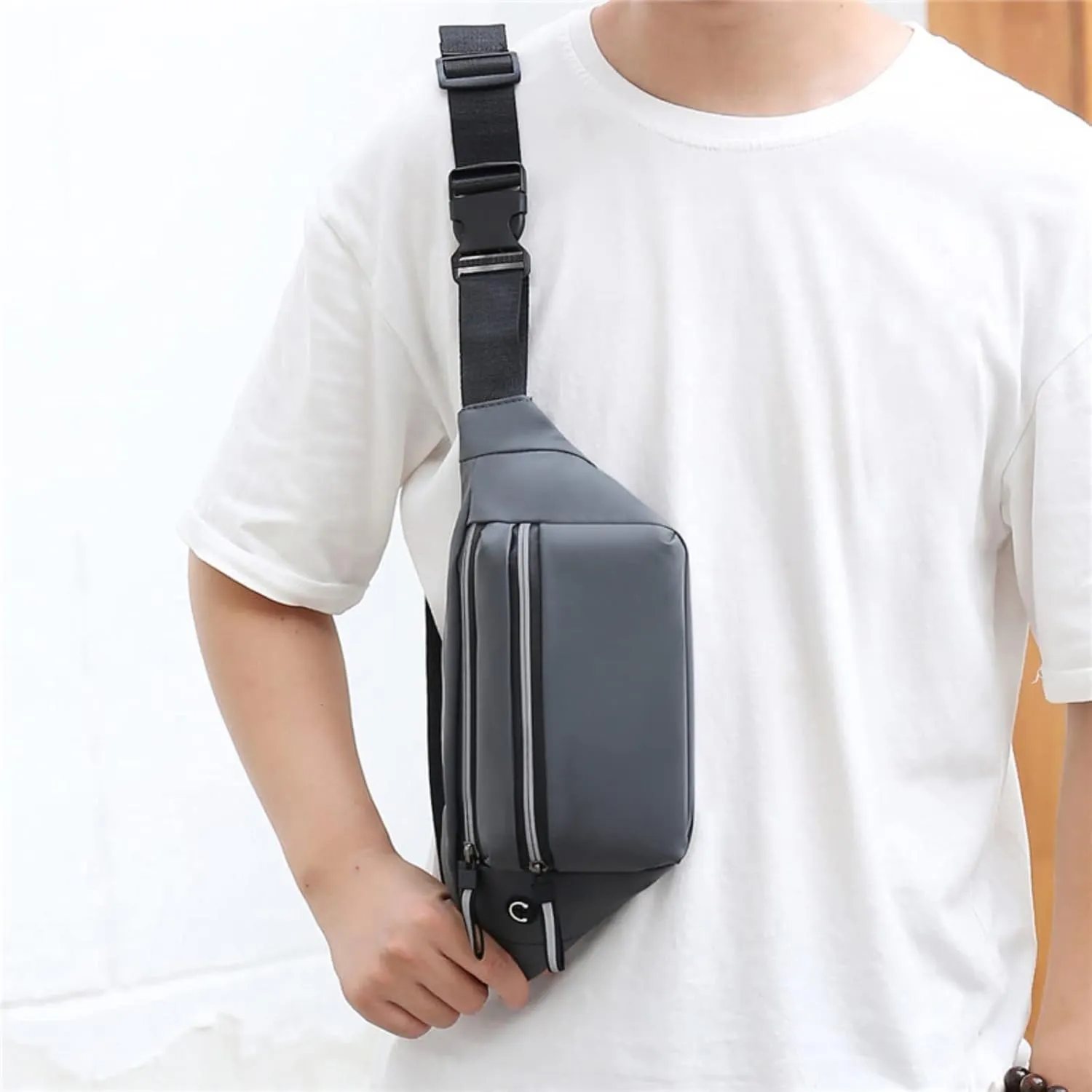 Crossbody Small Sling Backpack for Women Men Shoulder Bags Anti-Theft Design for Travel Classic Hiking Bag