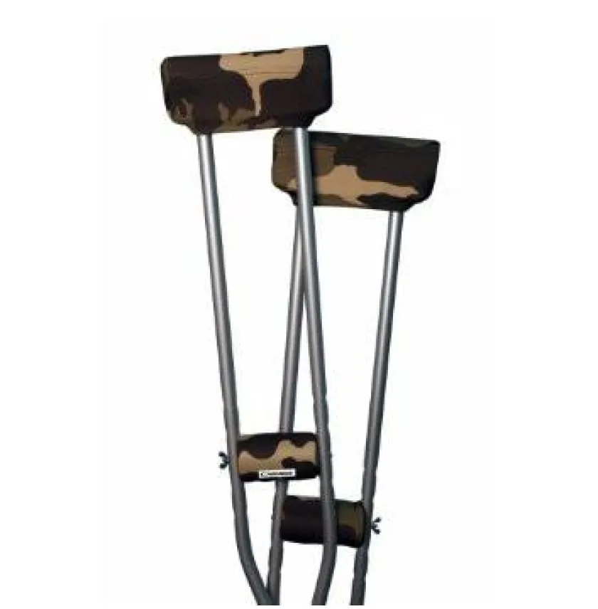 CRUTCHEZE CRUTCH PADDED COVERS - CAMO