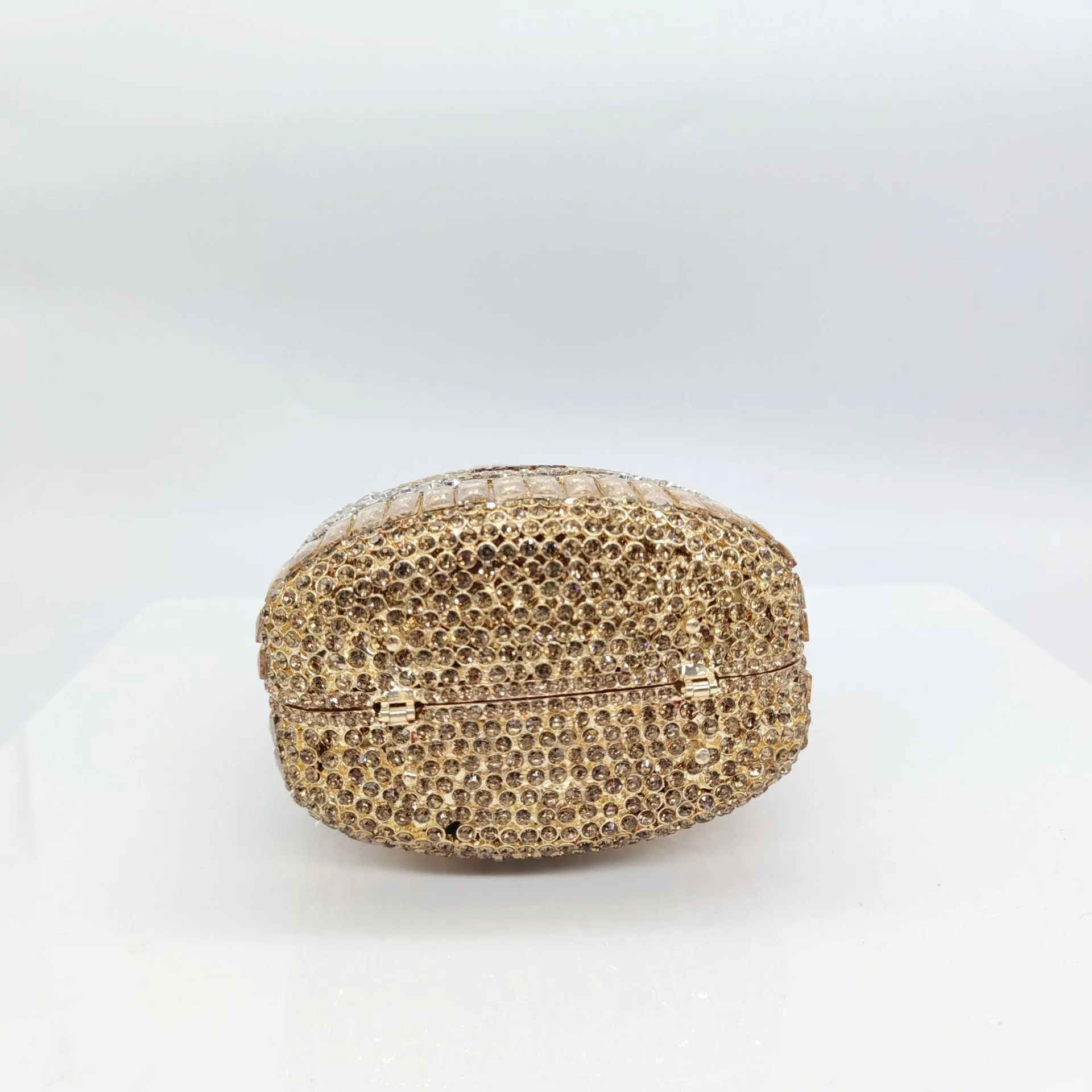 Crystal Champagne Bottle Clutch