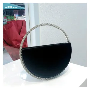 Crystal Circular Evening Clutch