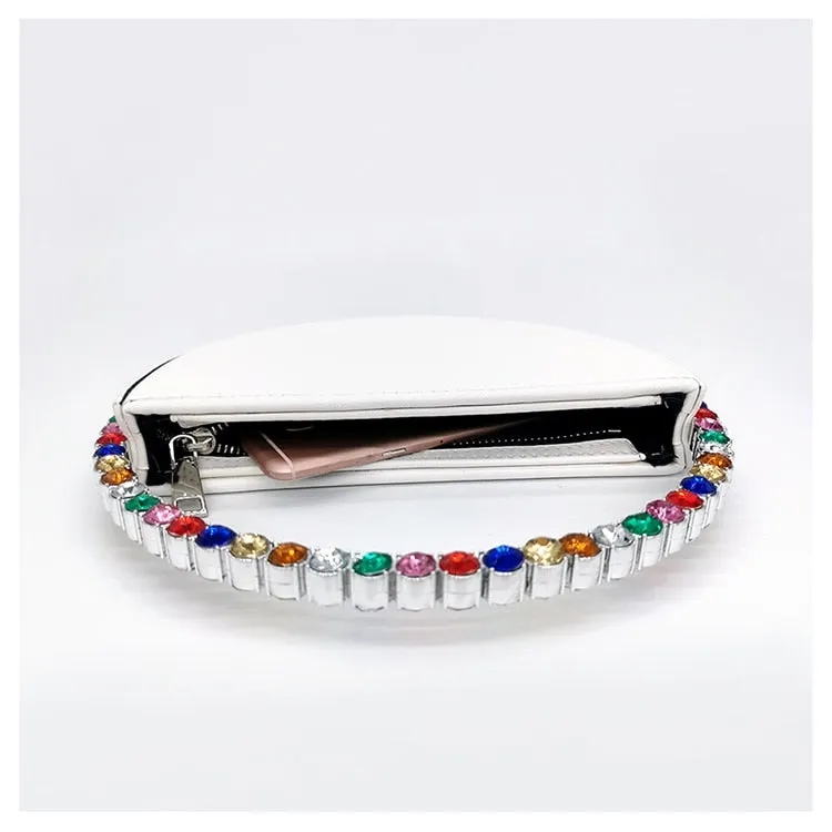 Crystal Circular Evening Clutch