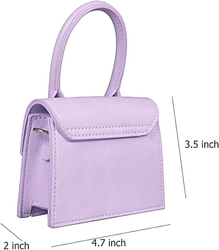 Cute Purse Mini Crossbody Bags for Women Top Handle Clutch Handbag