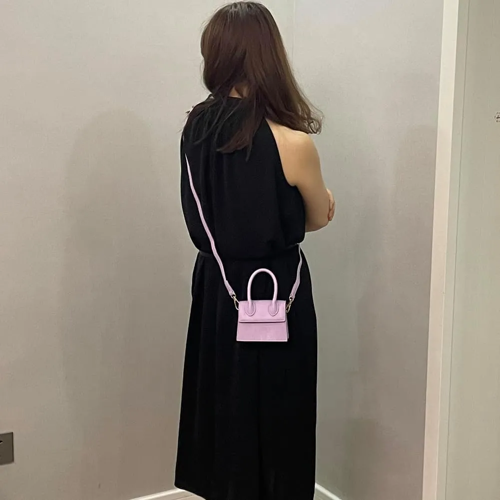 Cute Purse Mini Crossbody Bags for Women Top Handle Clutch Handbag