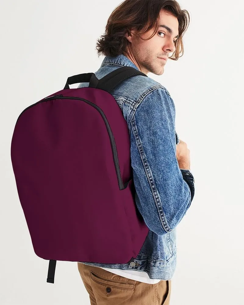 Dark Magenta Waterproof Backpack | Dark Pure Magenta | C0M100Y0K80
