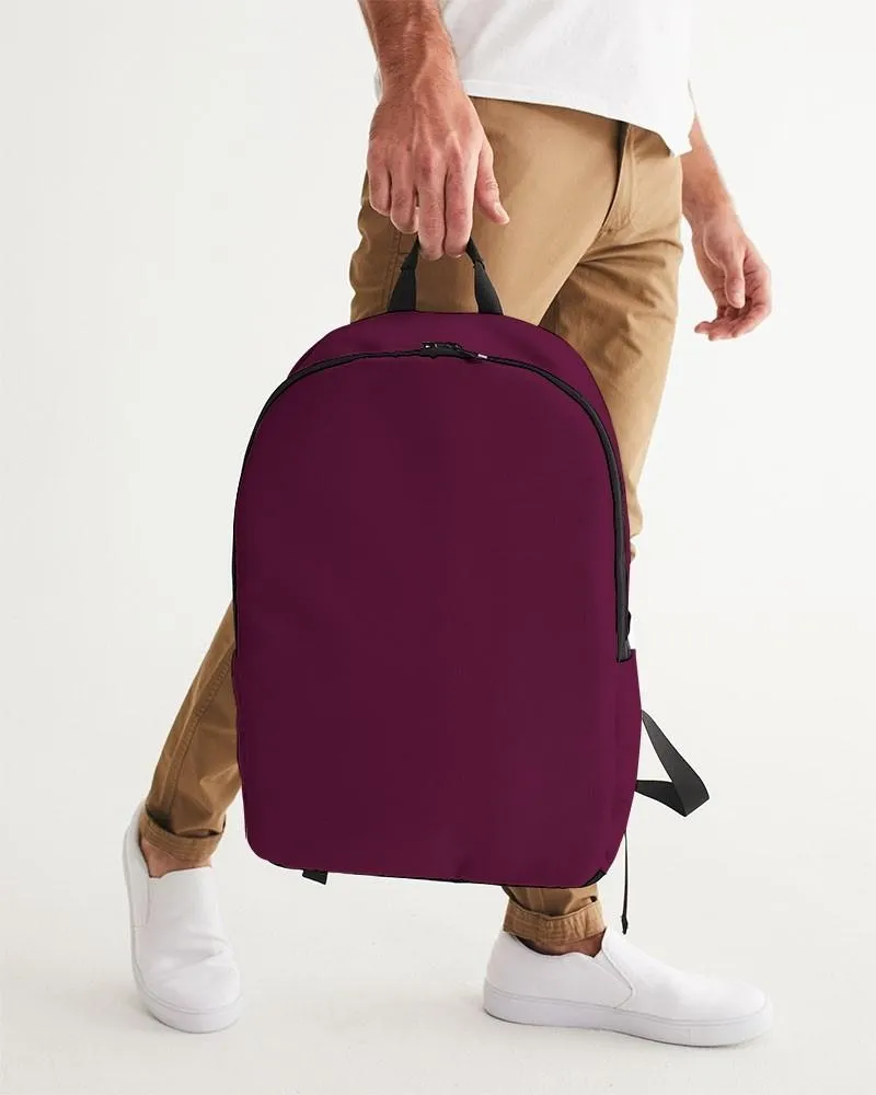 Dark Magenta Waterproof Backpack | Dark Pure Magenta | C0M100Y0K80