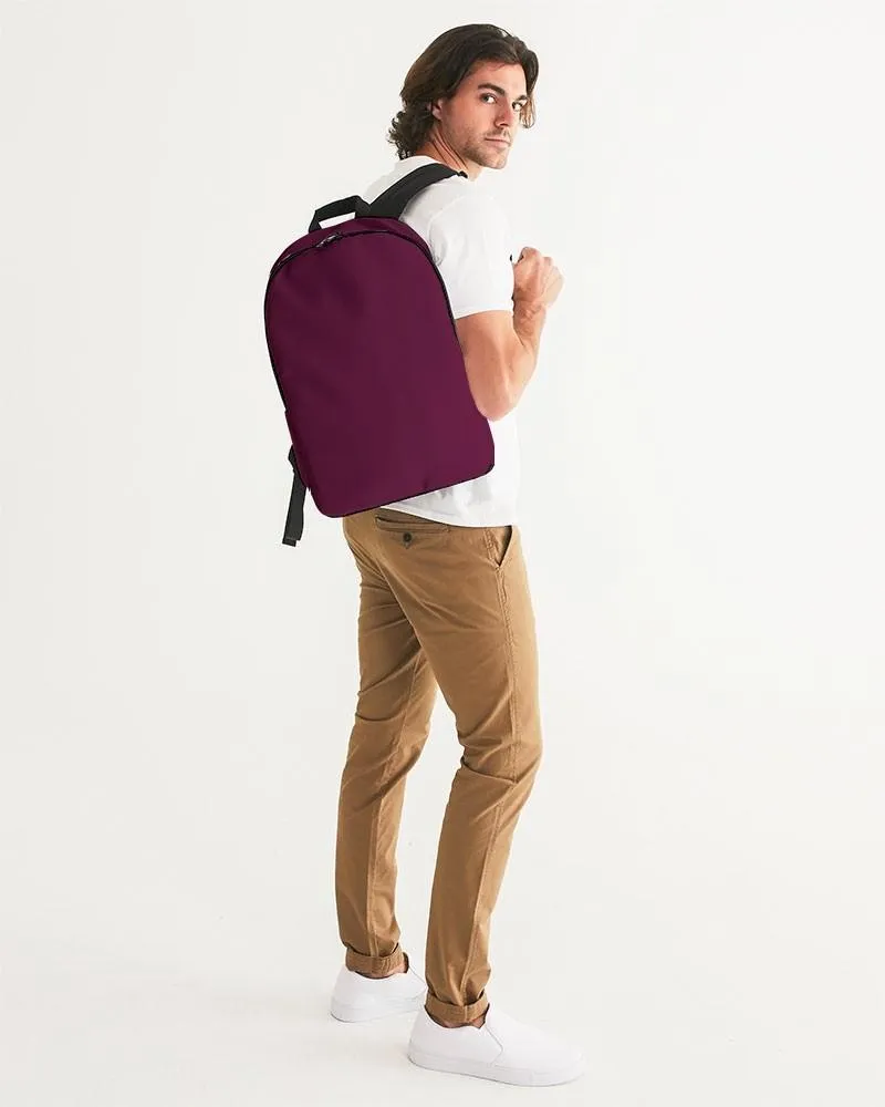Dark Magenta Waterproof Backpack | Dark Pure Magenta | C0M100Y0K80