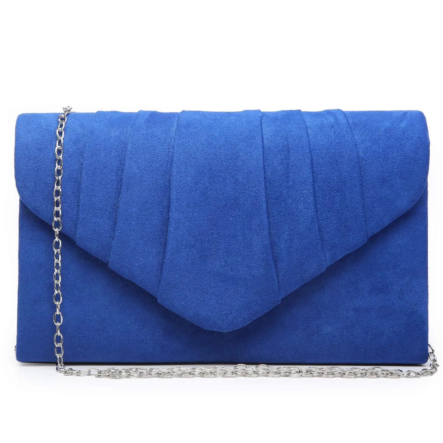 Dasein Women's Evening Bag Pleated Envelope Clutch l Dasein