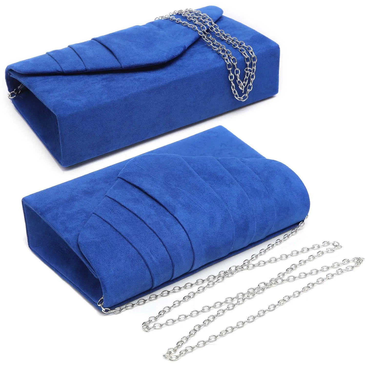 Dasein Women's Evening Bag Pleated Envelope Clutch l Dasein