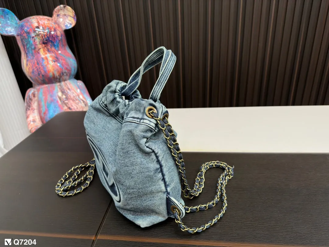 Dies* Denim Underarm Bag