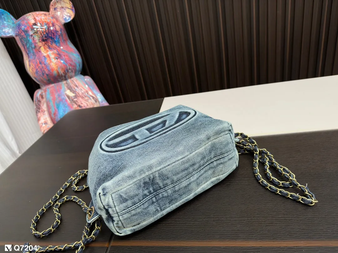 Dies* Denim Underarm Bag