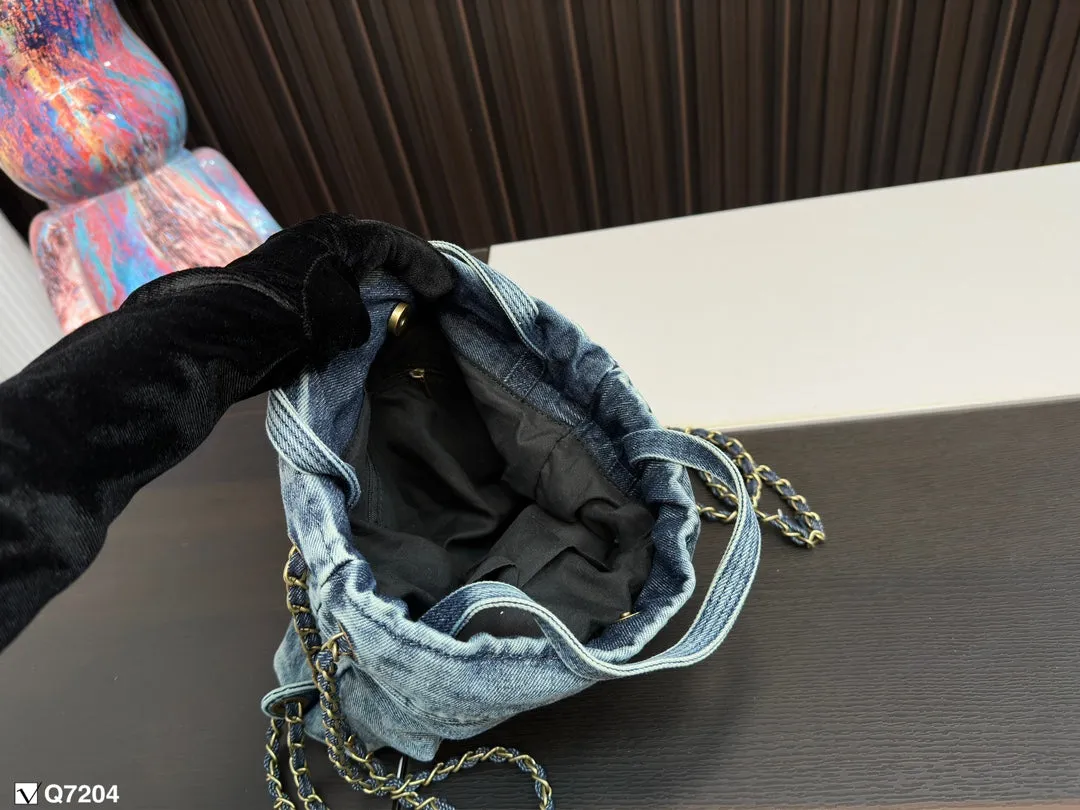 Dies* Denim Underarm Bag