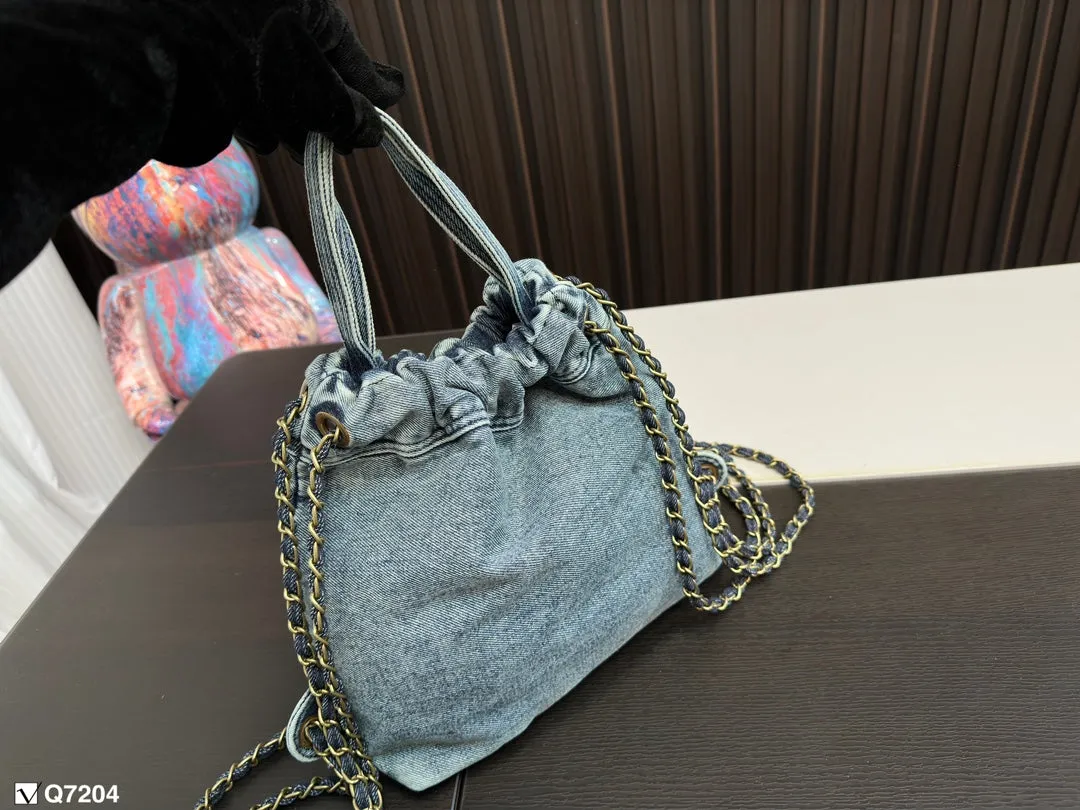 Dies* Denim Underarm Bag