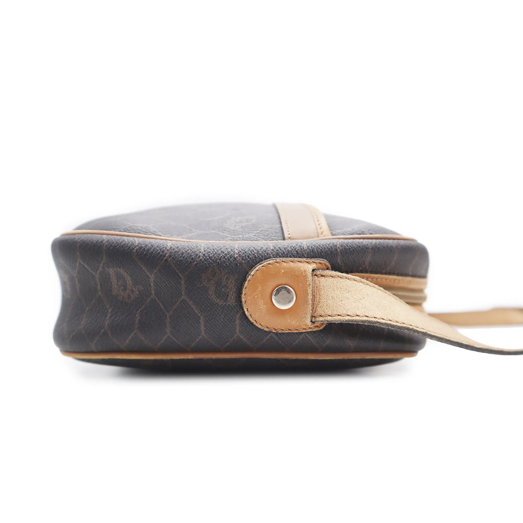 Dior Honeycomb Canvas Crossbody Bag