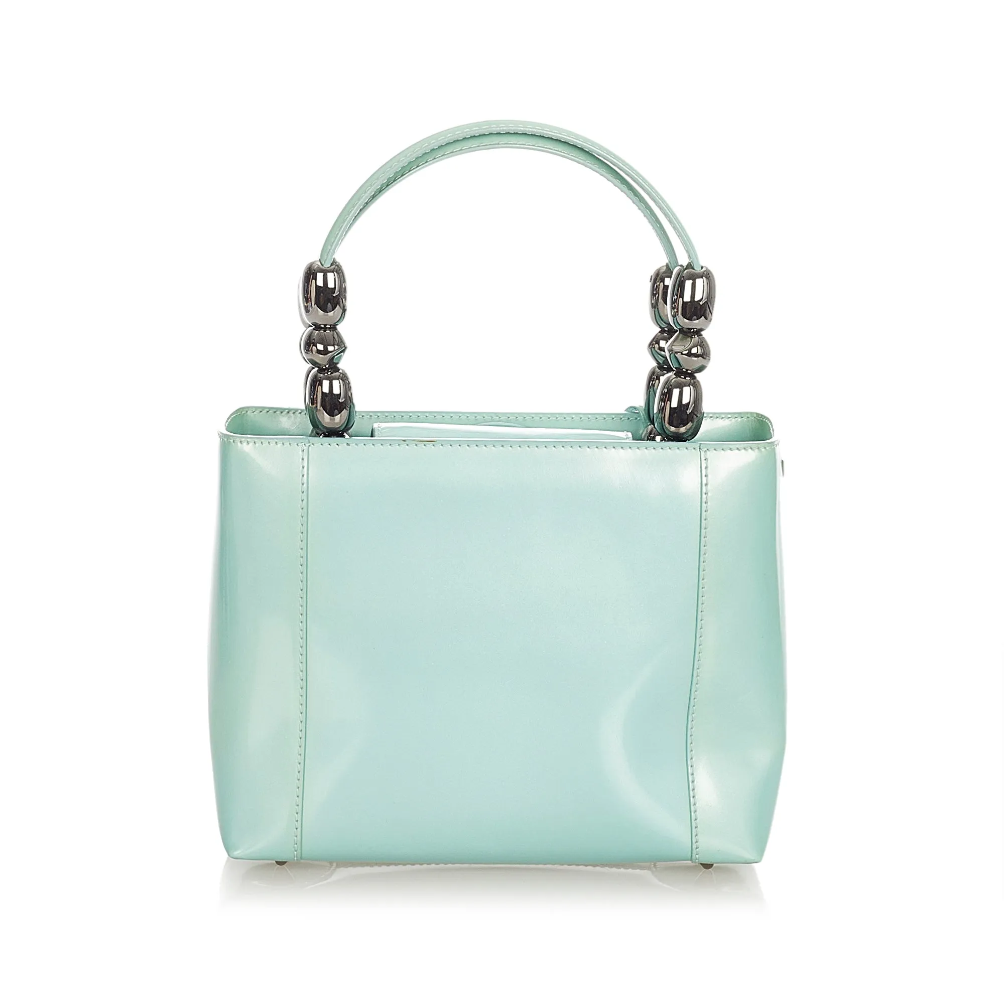 Dior Malice Pearl Leather Handbag Green