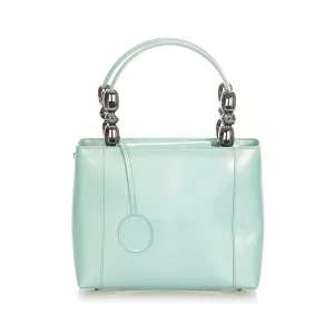 Dior Malice Pearl Leather Handbag Green