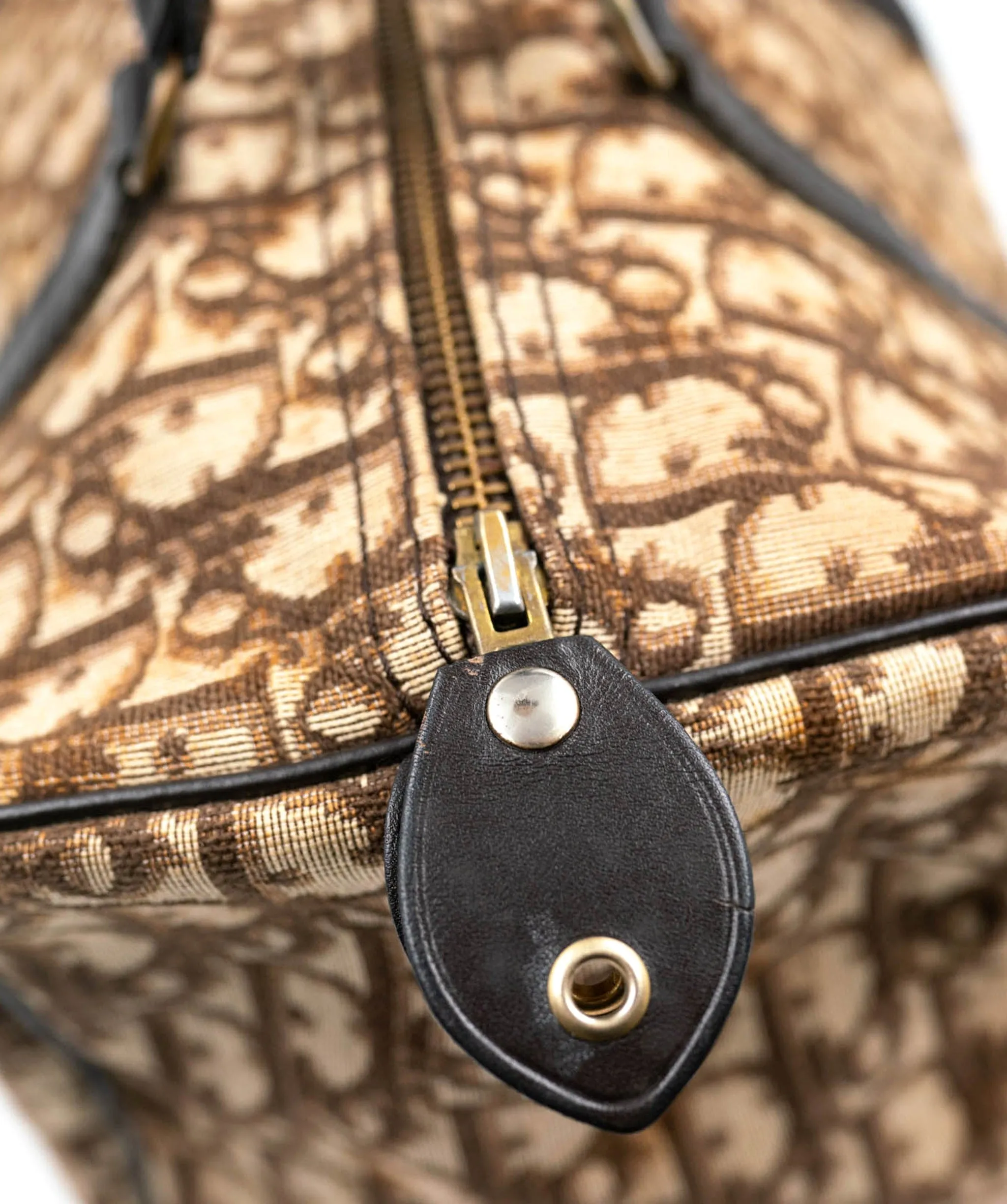 Dior Small Brown Vintage Boston - AWL3750