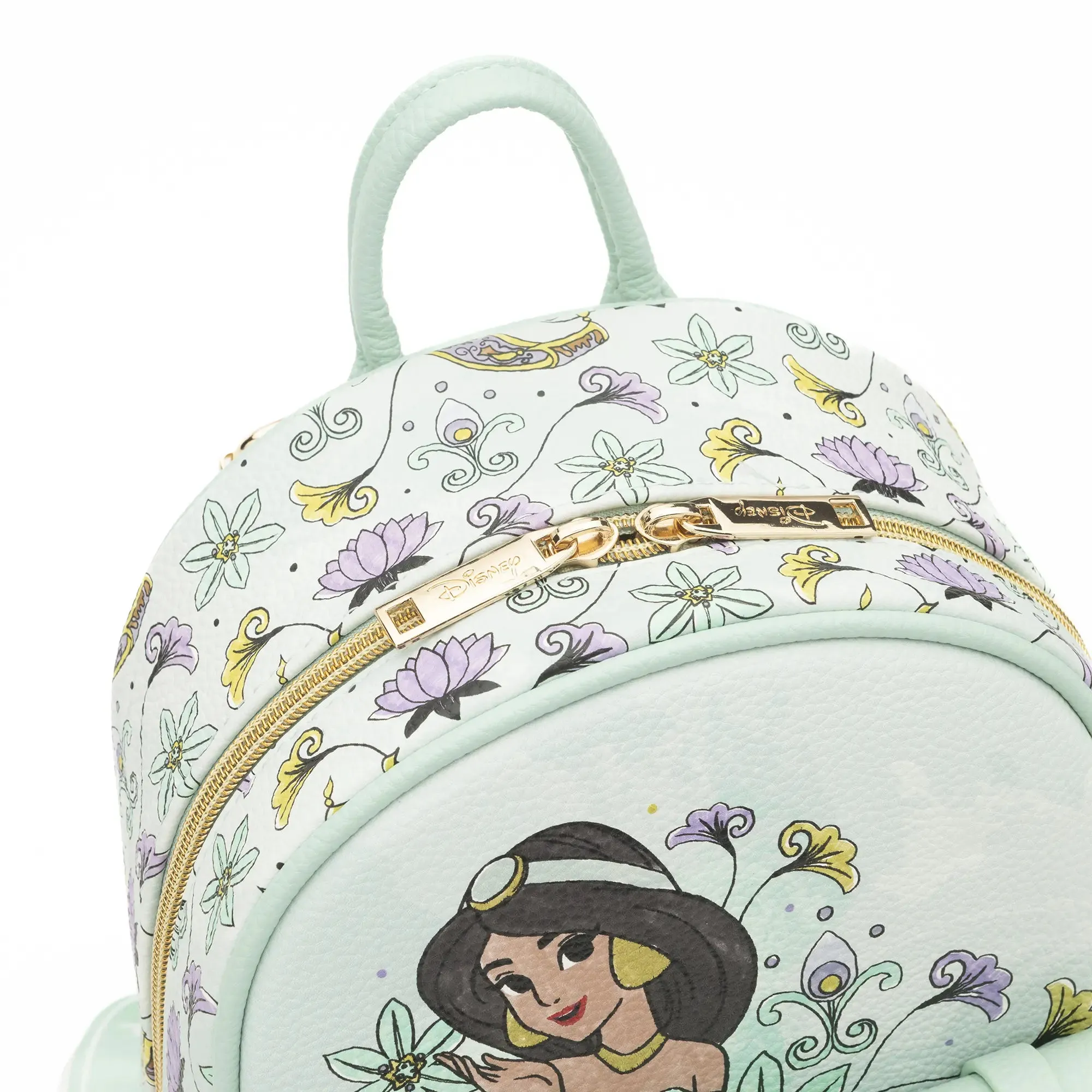 Disney Aladdin - Jasmine WondaPop 11" Vegan Leather Fashion Mini Backpack