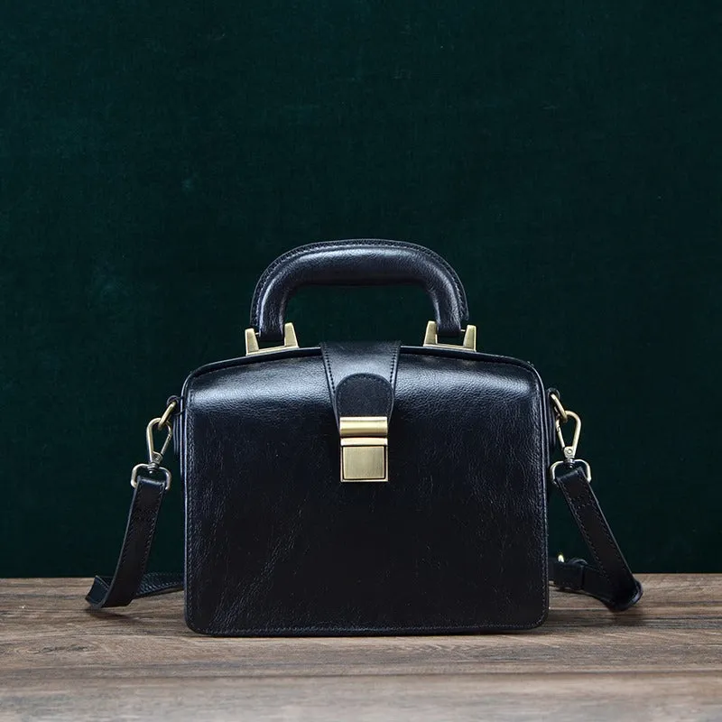 Doctor Handbag Leather Small Bag