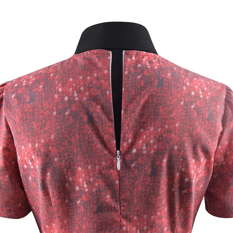 Doctor Who Claras Red Dress Cosplay Costume