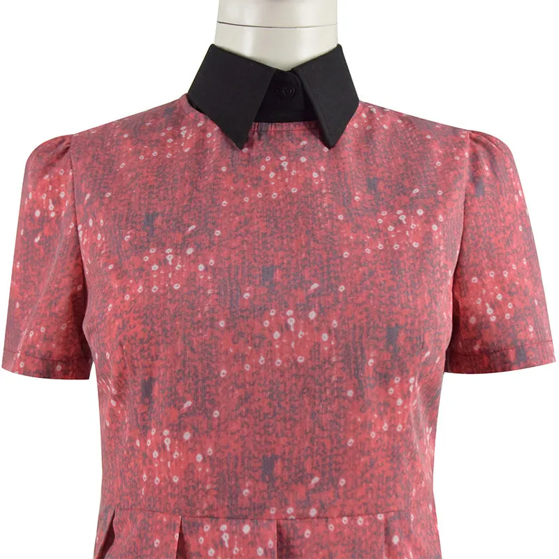 Doctor Who Claras Red Dress Cosplay Costume