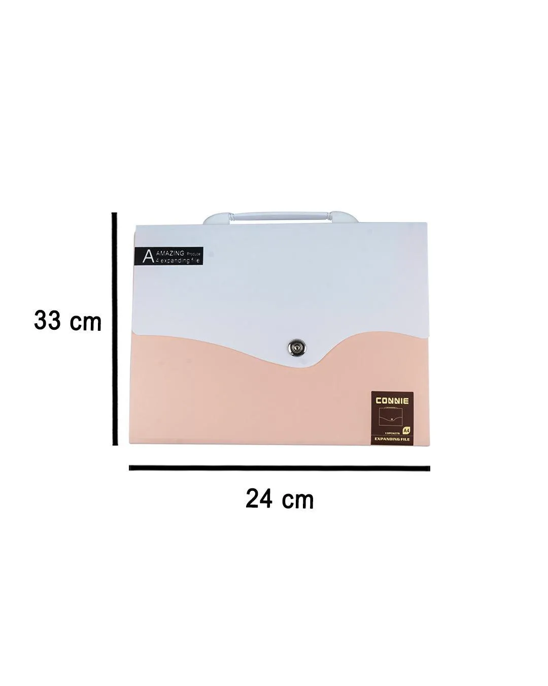 Document Holder, Peach, Plastic