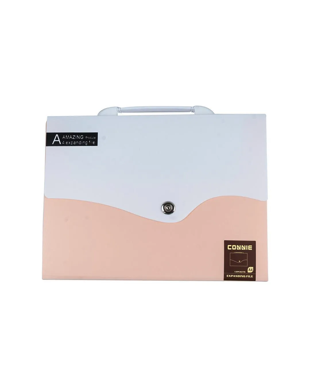 Document Holder, Peach, Plastic