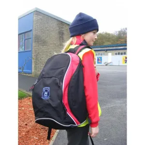 Donemana Primary School Ultimate Back Pack (Black/Red)