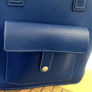 Dr. Milo in Royal Blue Leather by Sage Luxury