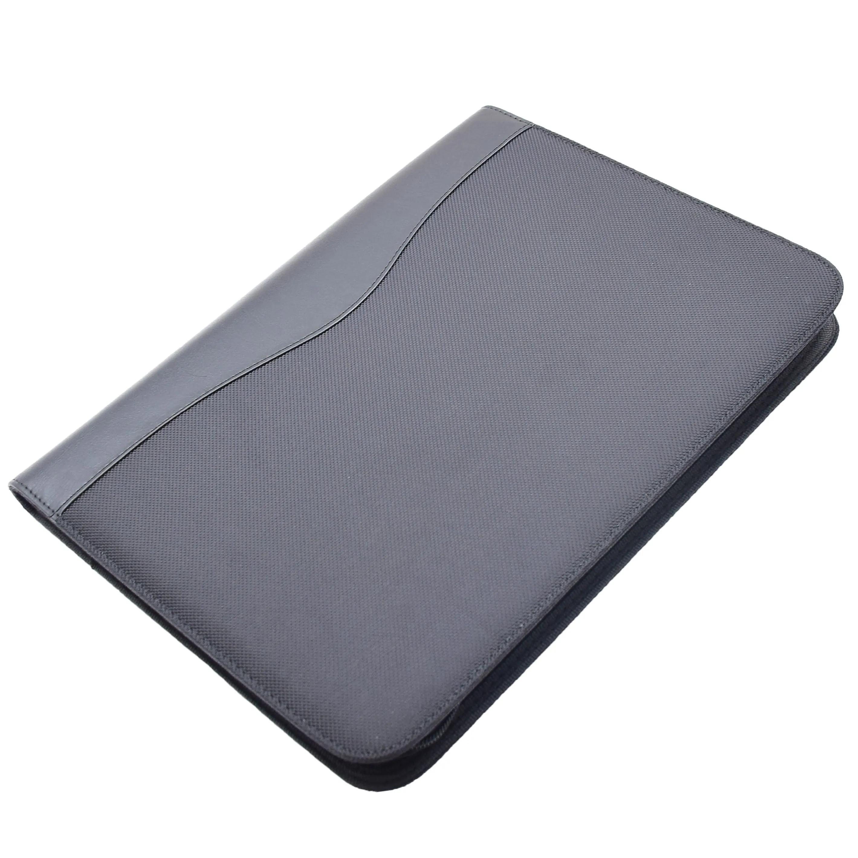 DR491 Portfolio Case with Calculator and Removable Writing Pad Black