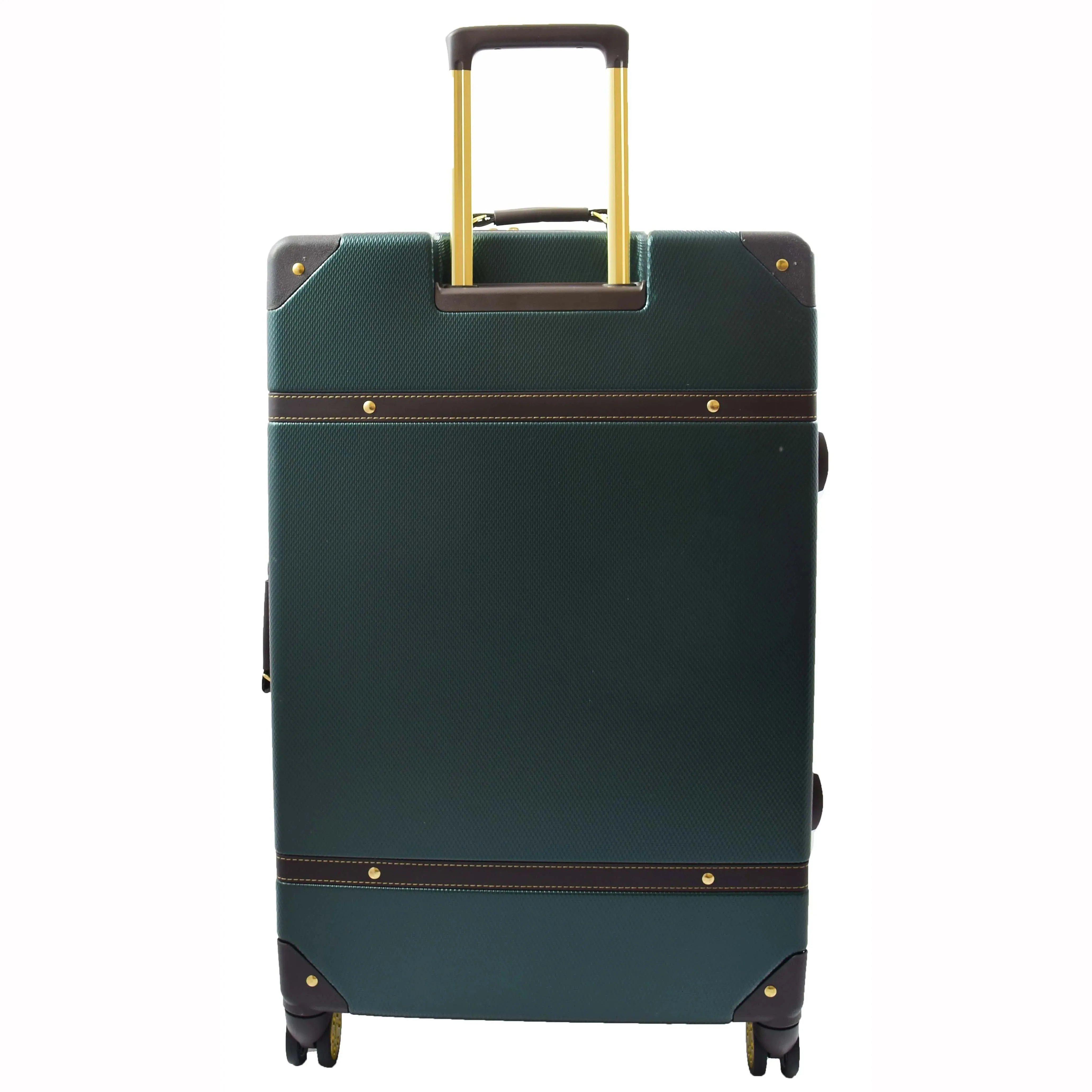 DR515 Travel Luggage with 8 Spinner Wheels Emerald